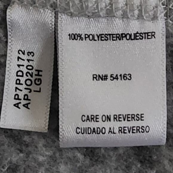 Andrew Marc New York Fleece Zip up Performence Marled Sweater with pockets W Med - Picture 8 of 11